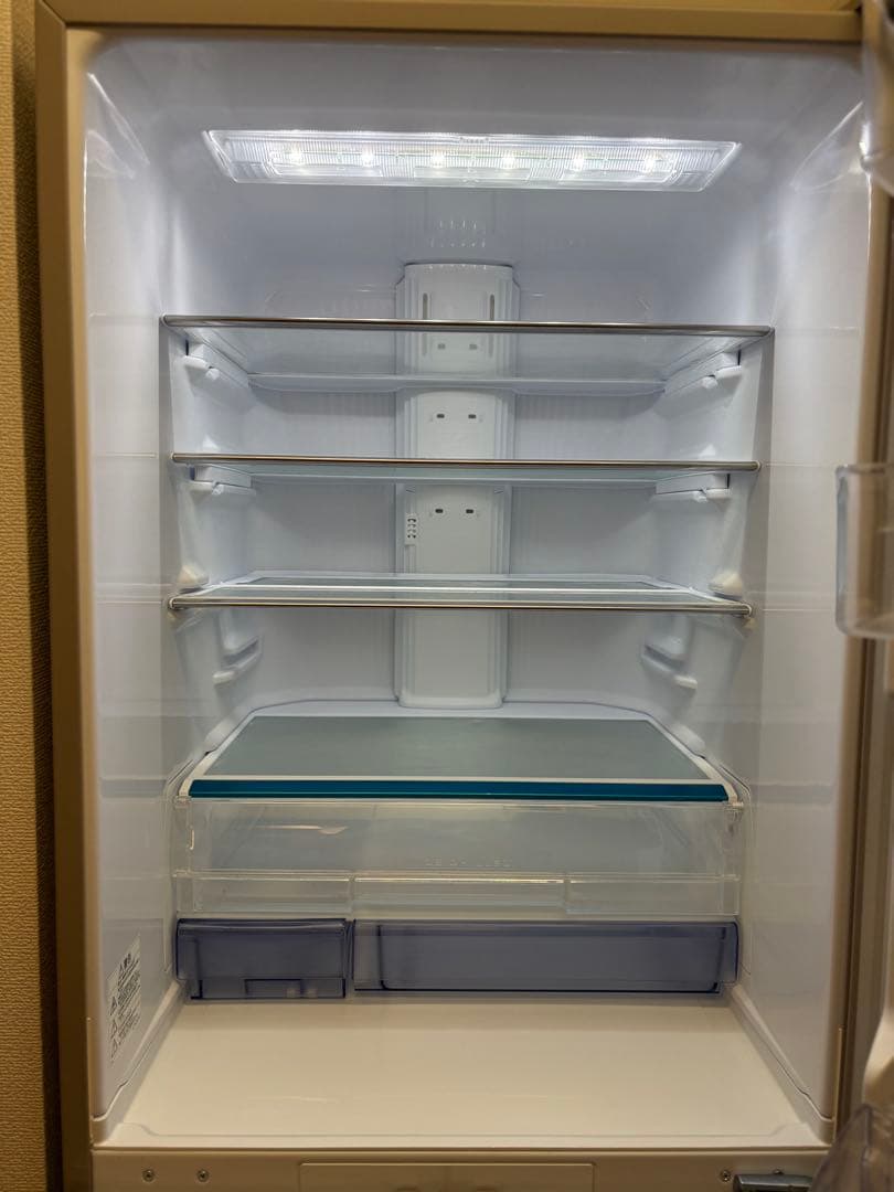 送料込 【美品】2023年 三菱冷蔵庫 MR-B46HL-C グレージュ455L