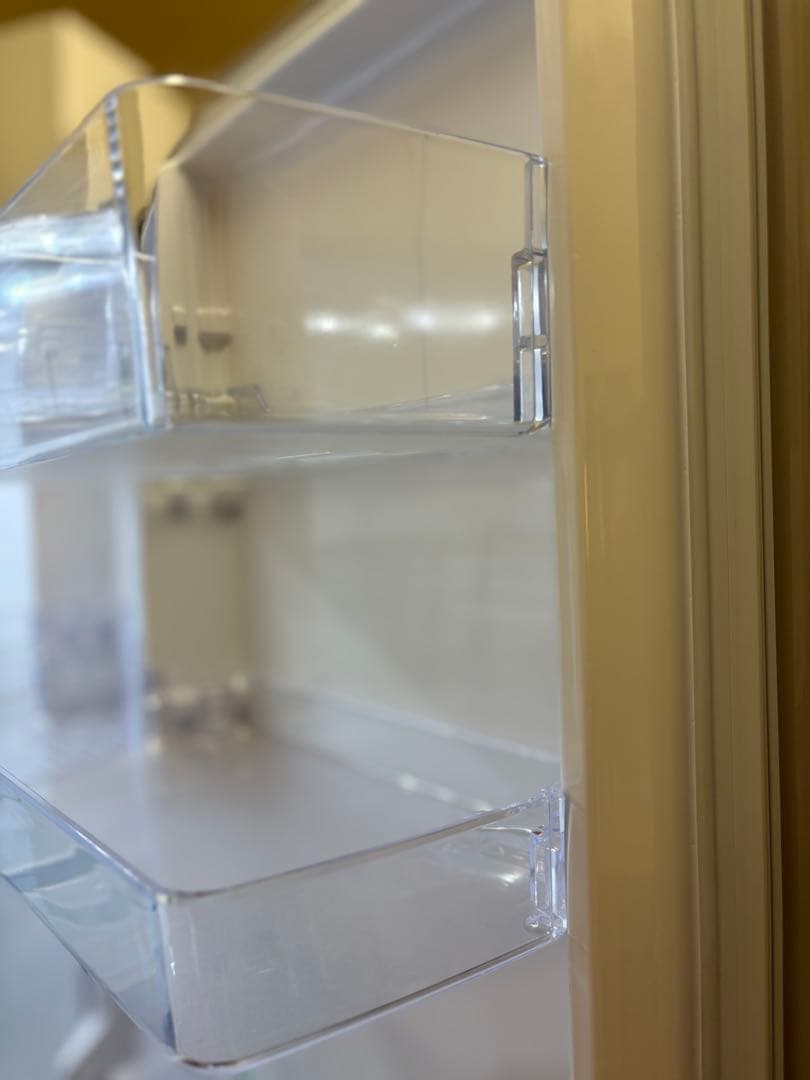 送料込 【美品】2023年 三菱冷蔵庫 MR-B46HL-C グレージュ455L