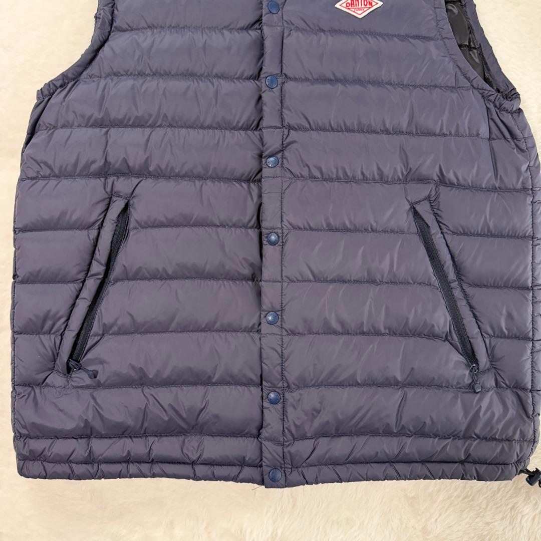 美品 DANTON ダントン ダウン ダウンベスト インナーダウン 40 L