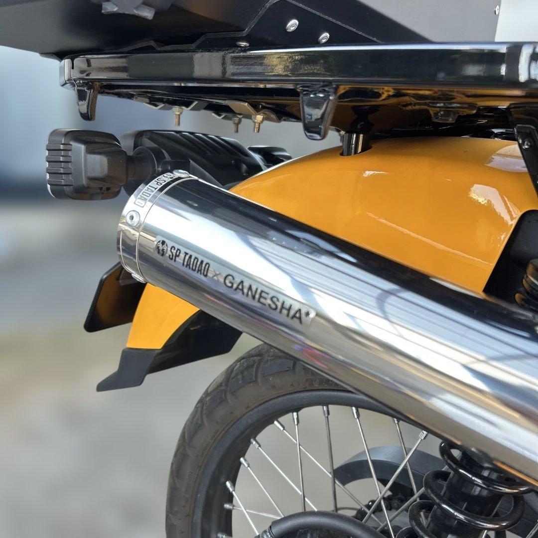 キ*7様 ハンターカブ125JA65ガネーシャ×SP TADAOマフラー