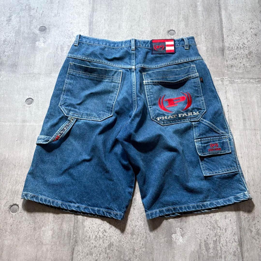 パンツ 90s PHAT FARM painter denim half pants
