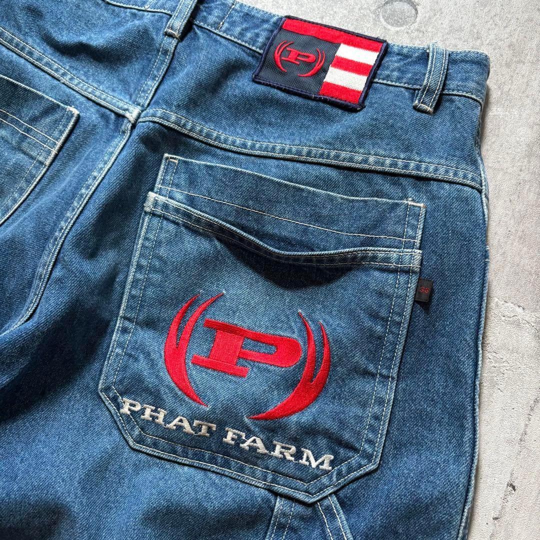パンツ 90s PHAT FARM painter denim half pants