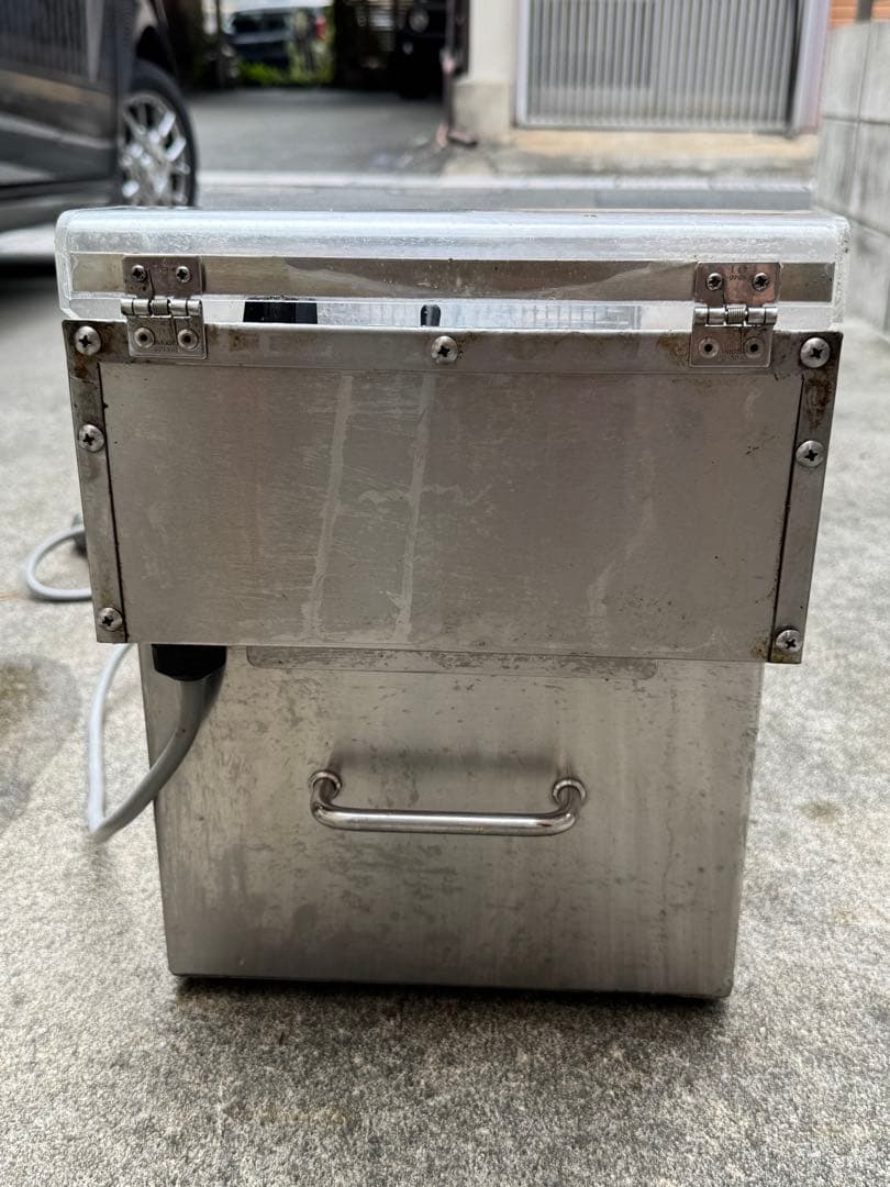 電気フライヤー ステンレス製 マルゼン 卓上フライヤー MEF-M8FT