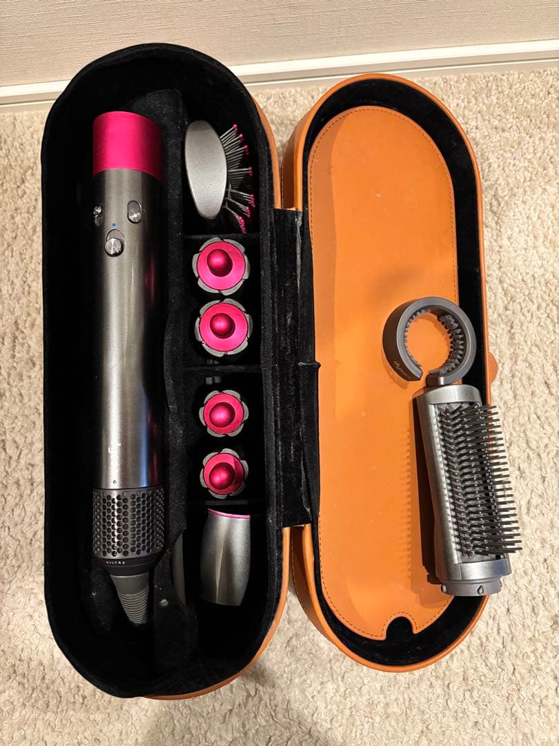 トラベルバッグ付！ Dyson Airwrap HS01 40mm/ハードブラシ
