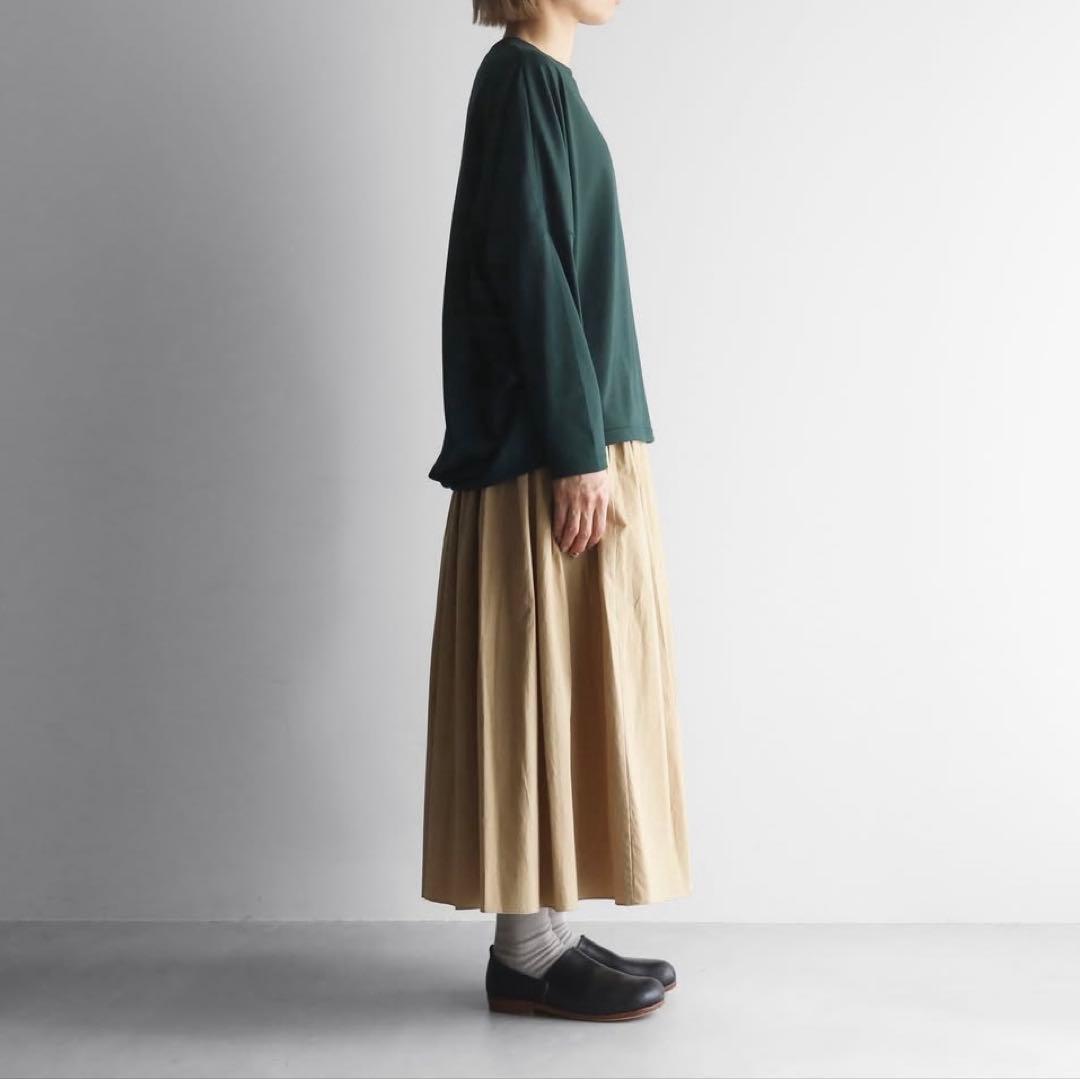 新品タグ付✨HUIS. 遠州織物 SUVIN COTTON コクーンカットソー