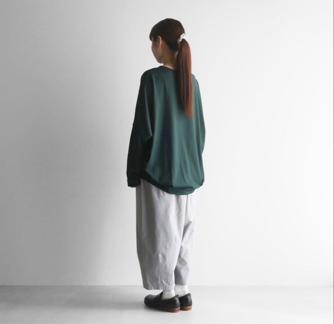 新品タグ付✨HUIS. 遠州織物 SUVIN COTTON コクーンカットソー