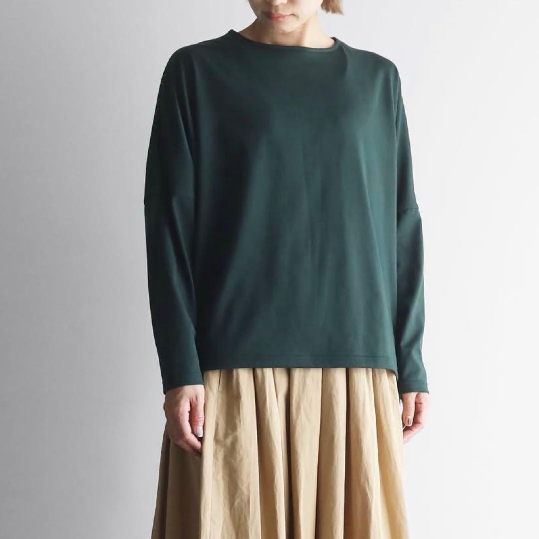 新品タグ付✨HUIS. 遠州織物 SUVIN COTTON コクーンカットソー