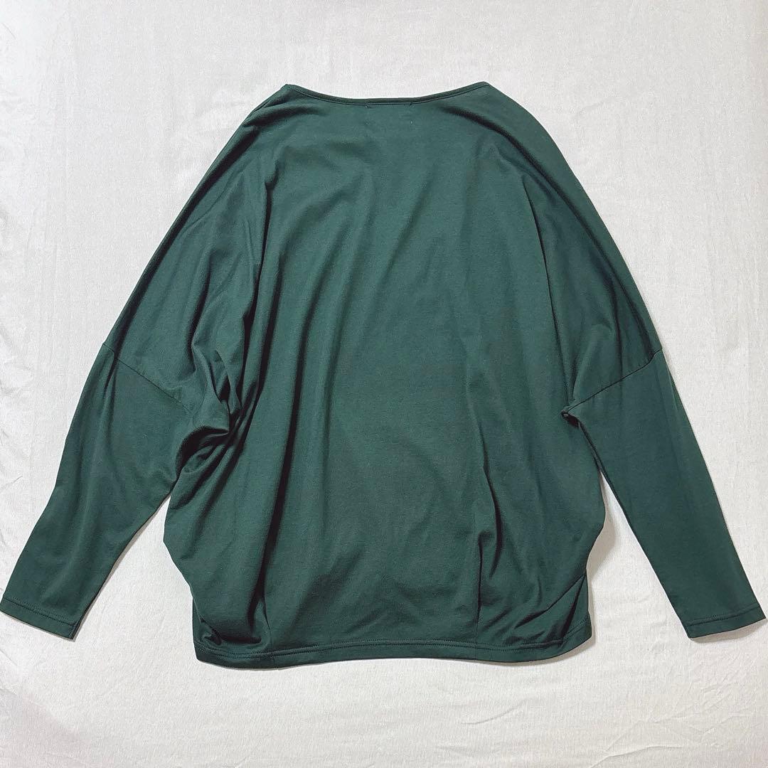 新品タグ付✨HUIS. 遠州織物 SUVIN COTTON コクーンカットソー