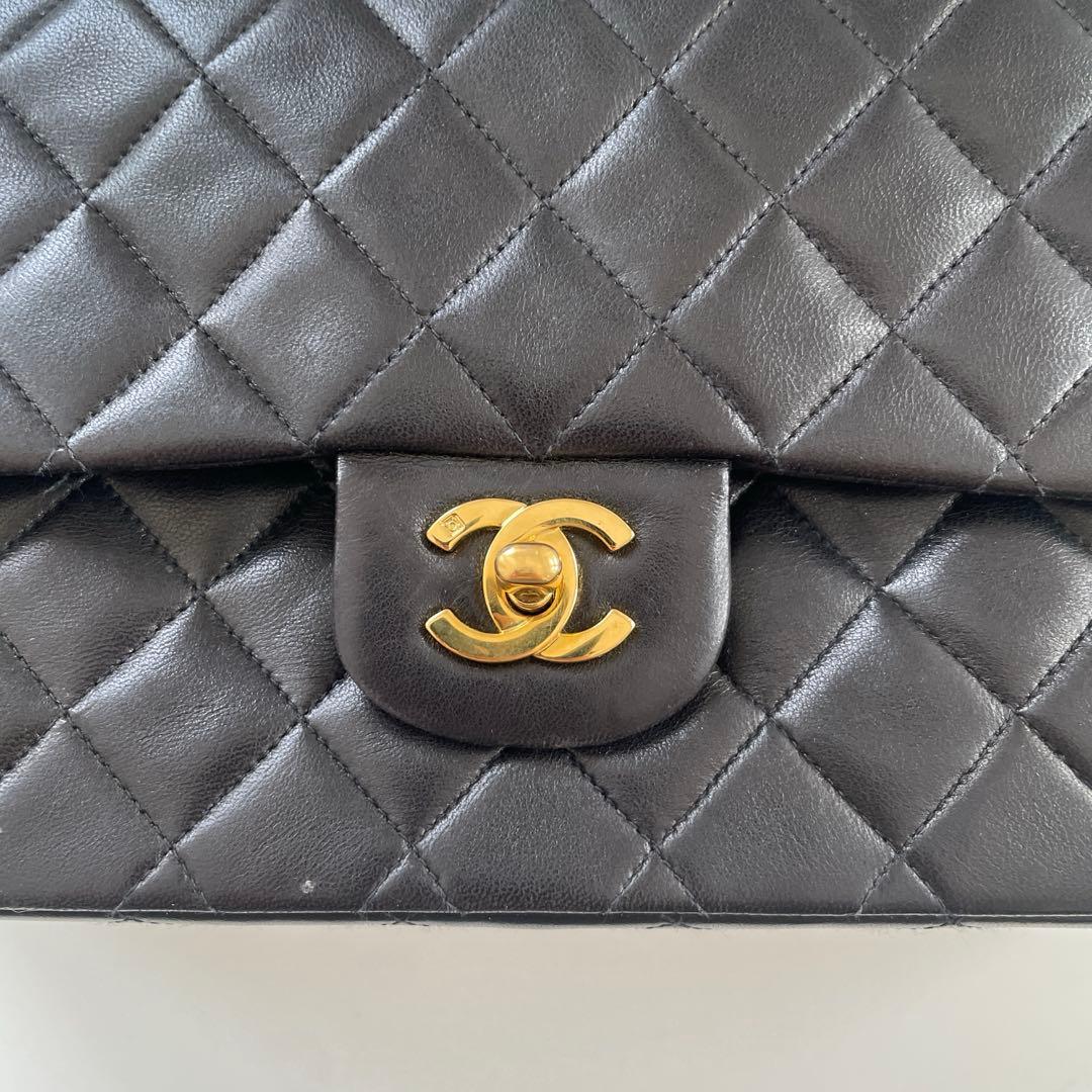 CHANEL クラシック ハンドバッグ 25 ラムスキン マトラッセ