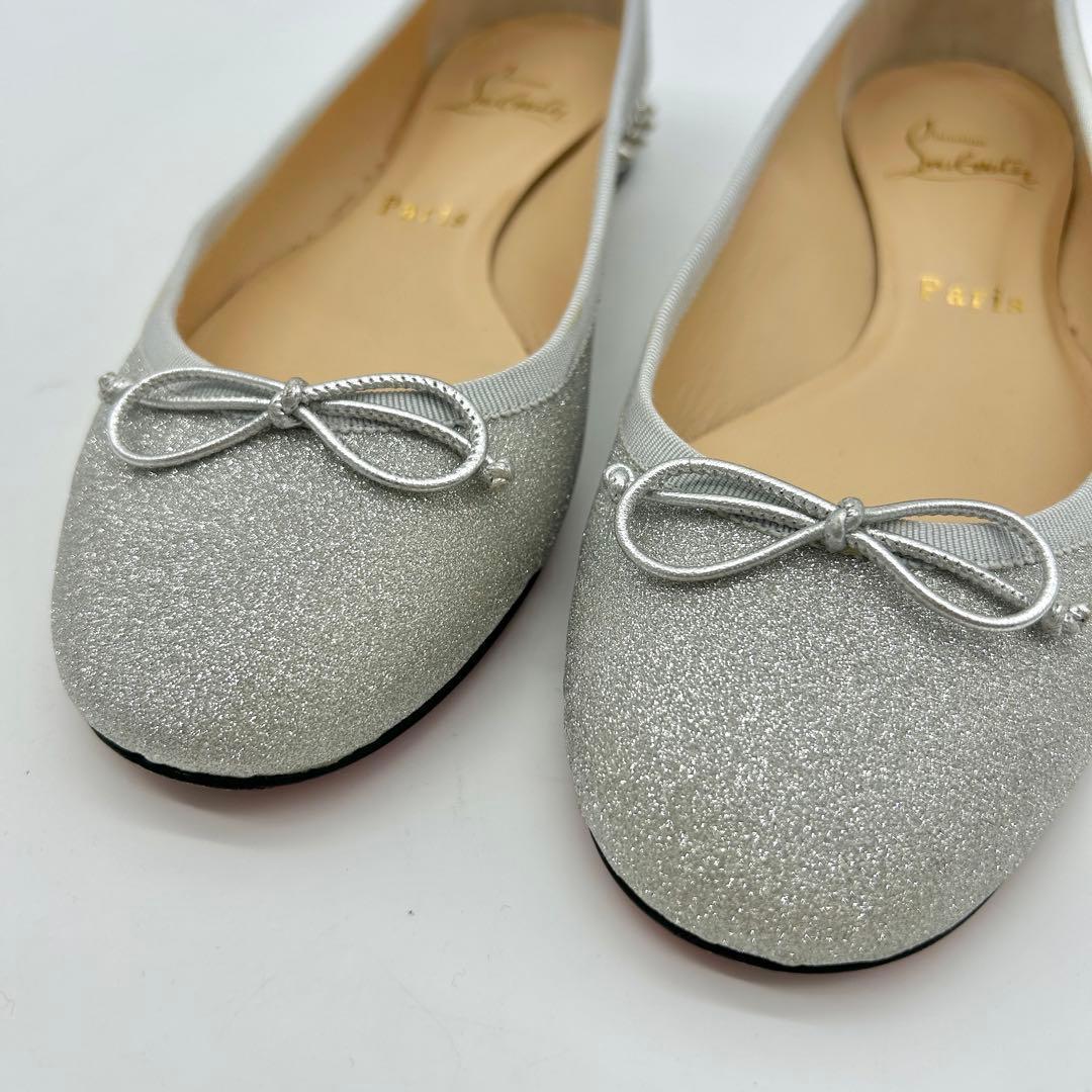 【極美品】クリスチャンルブタン フラットシューズ