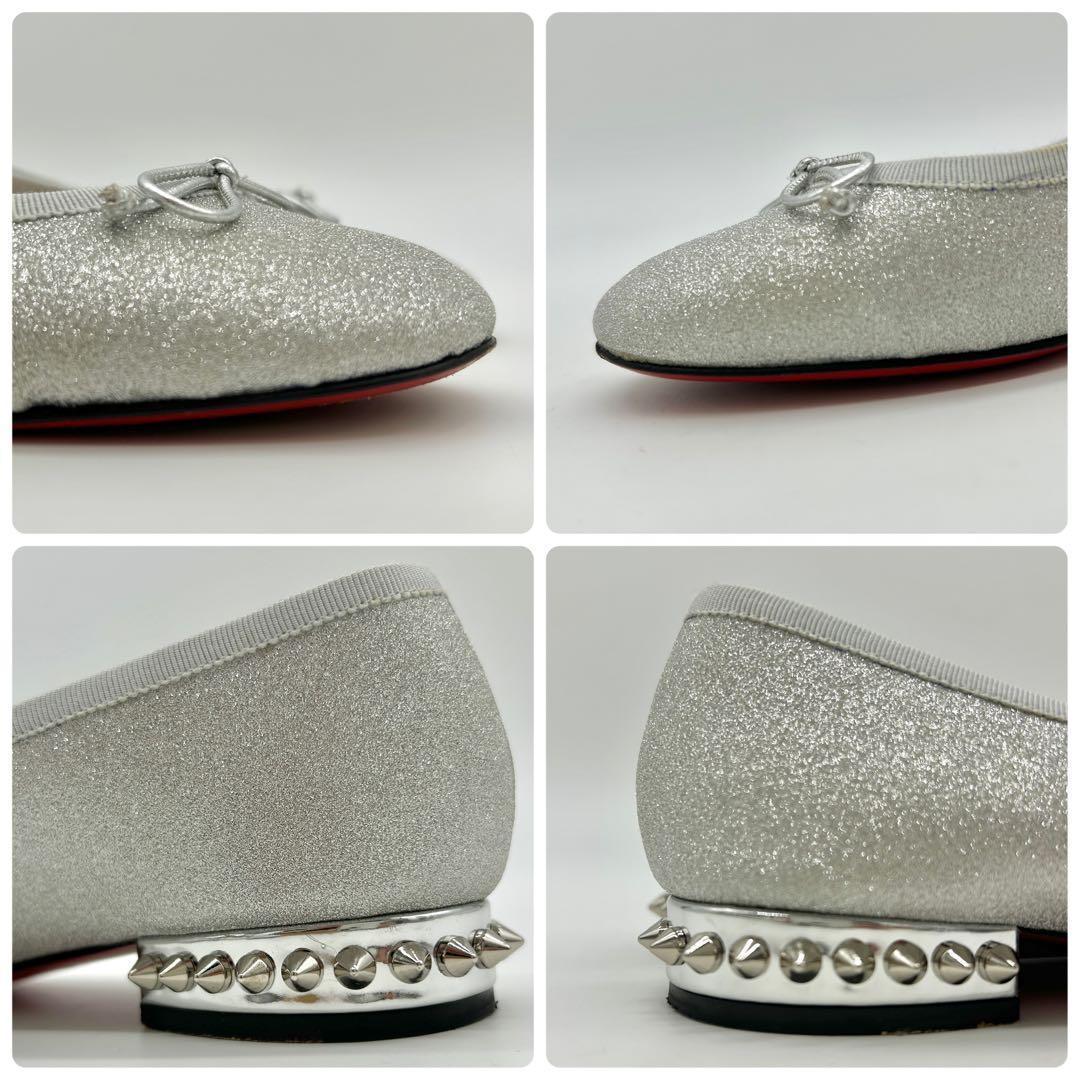 【極美品】クリスチャンルブタン フラットシューズ