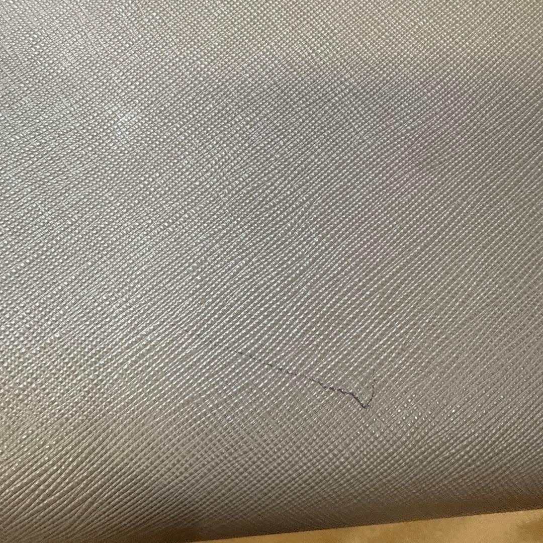 PRADA グレー トートバッグ ショルダー付き