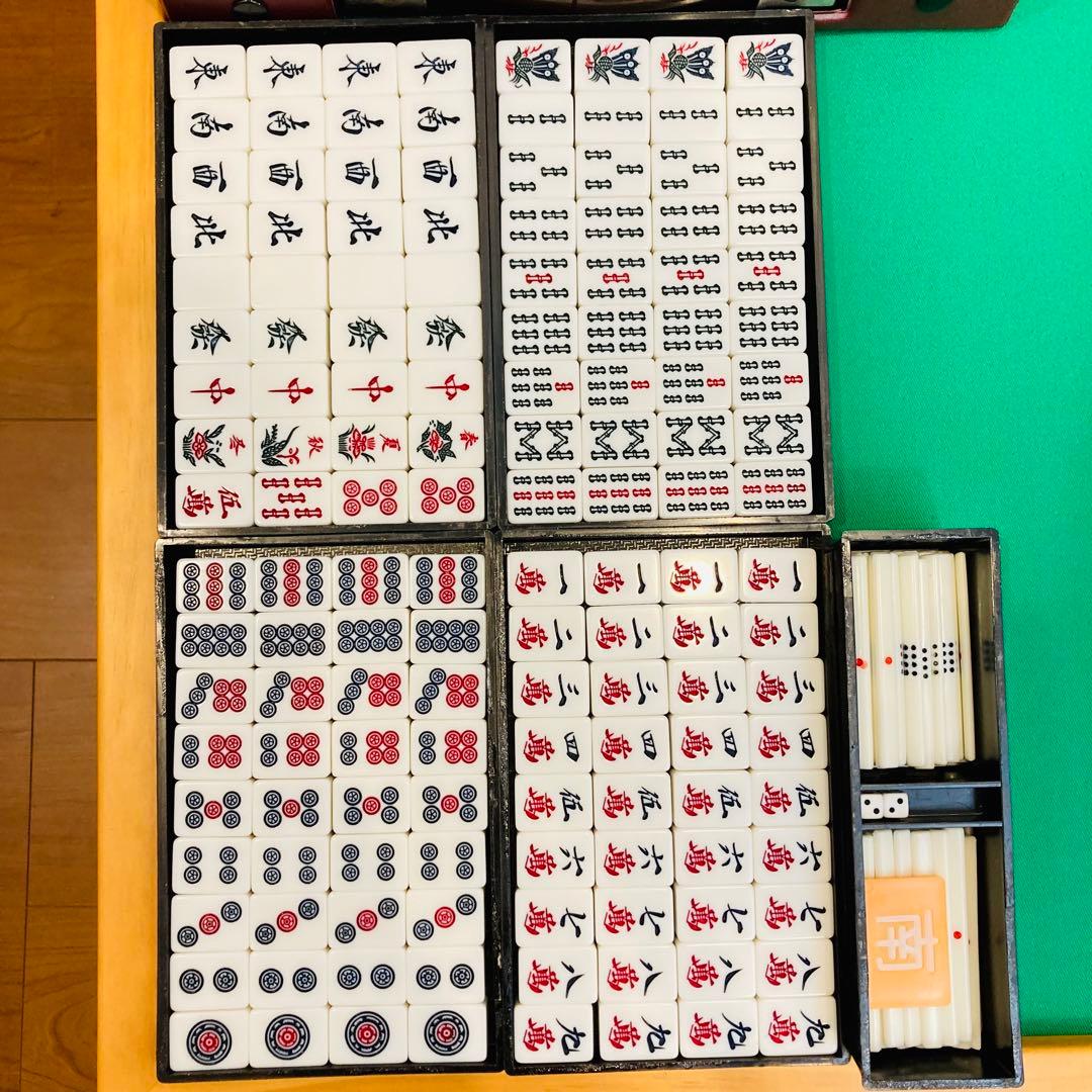 麻雀セット　テーブル付き