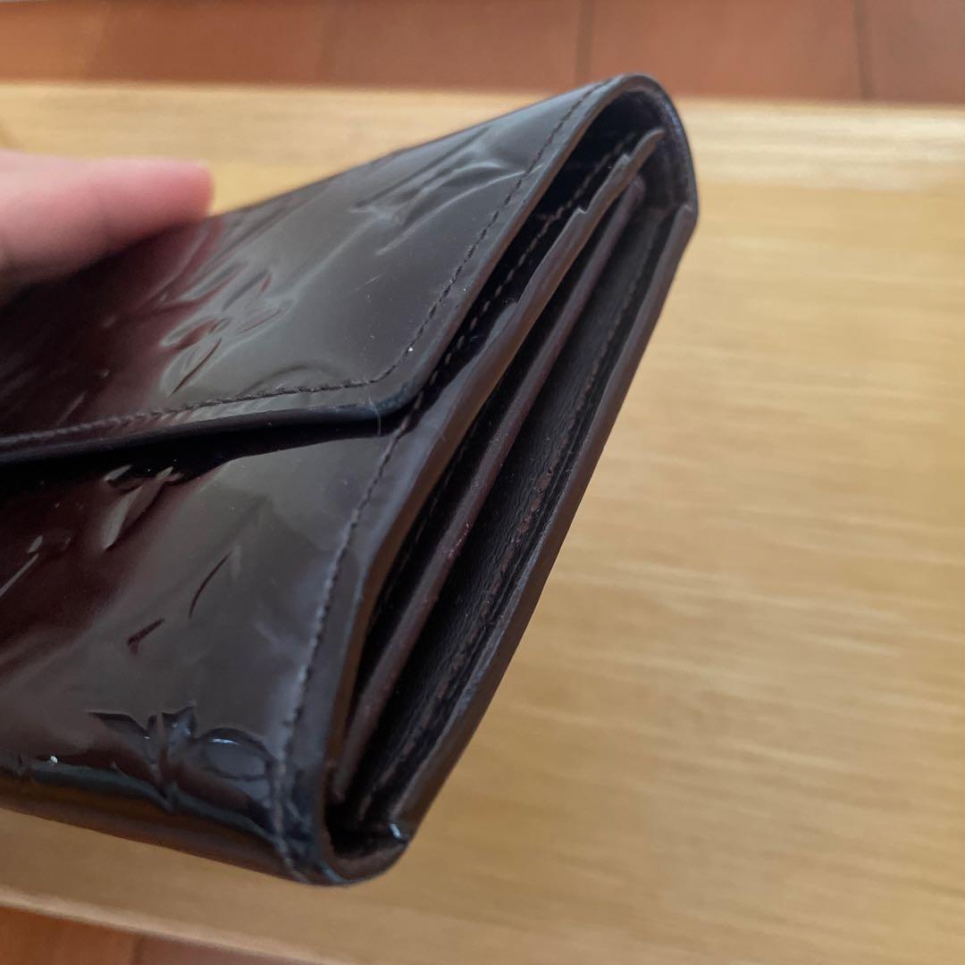 ルイ・ヴィトン　ヴェルニ長財布　パープル