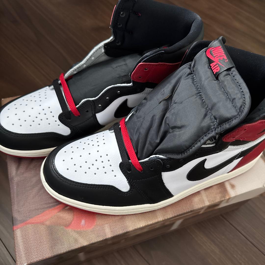 Nike Air Jordan 1 ホワイト/ブラック/レッド　新品未試着未着用