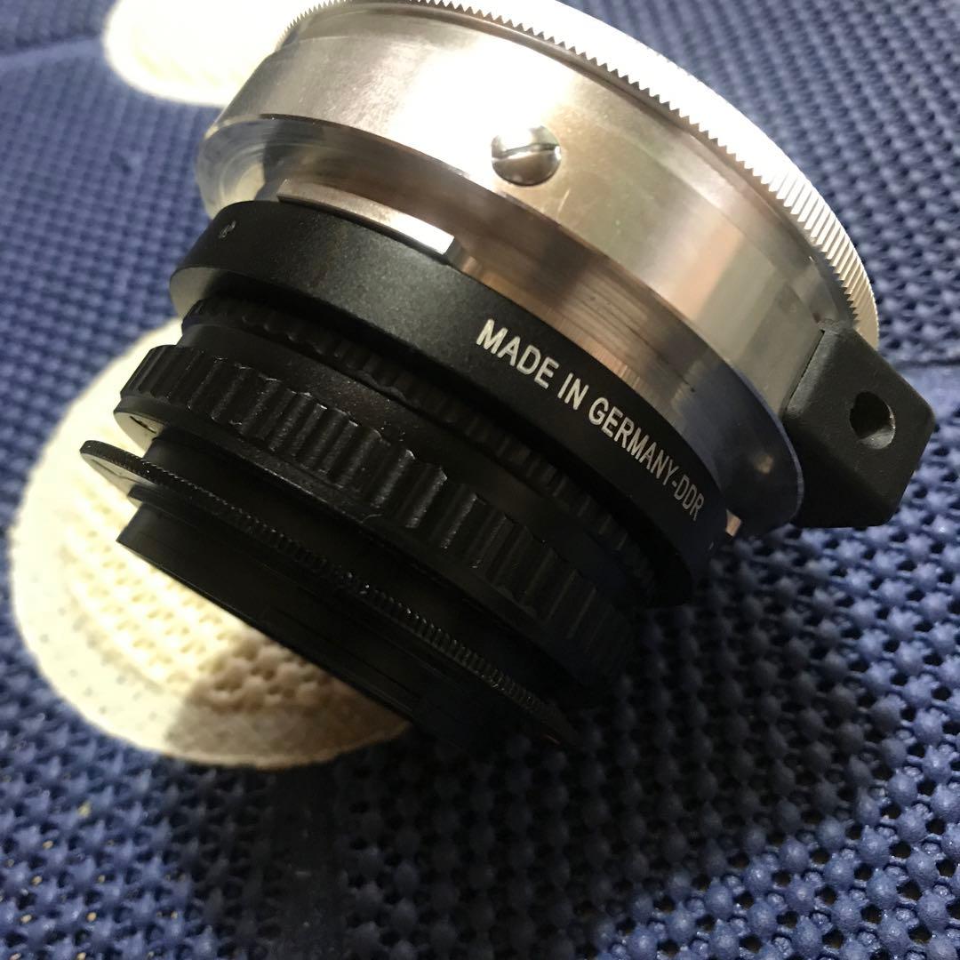 純正旧東ドイツペンタコンアダプターマクロ付き