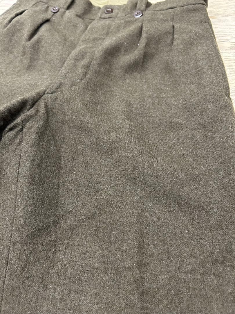 【実物】フランス軍 M-52 ウールトラウザーズ ミリタリーパンツ (24）