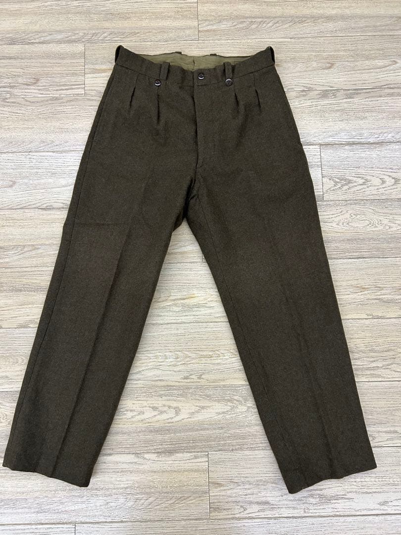 【実物】フランス軍 M-52 ウールトラウザーズ ミリタリーパンツ (24）