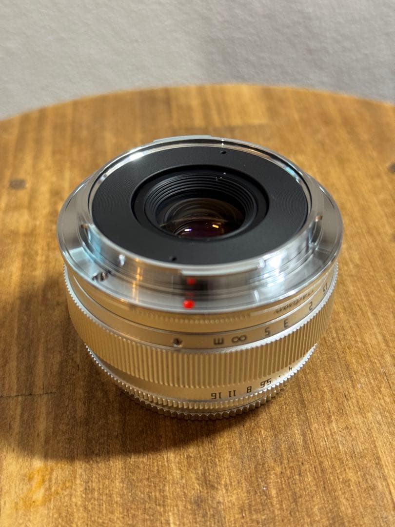 【Lマウント】TTArtisan 50mm単焦点 f2 シルバー