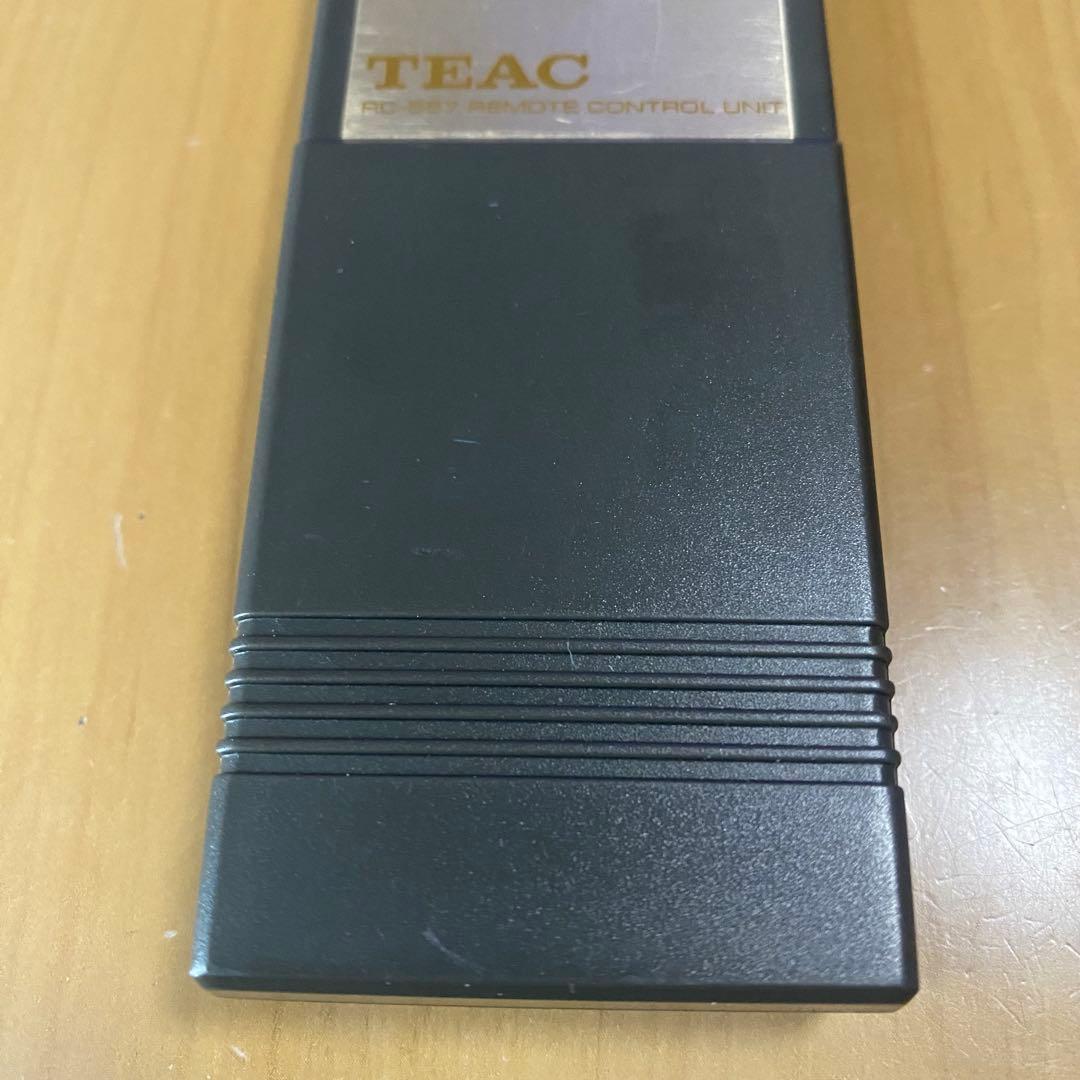 ティアック TEAC カセットデッキ純正リモコン RC-557