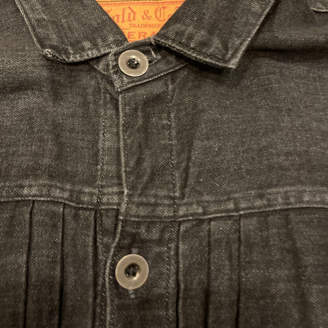 ジャケット・アウター 22SS GOLD 10oz. COTTON LINEN DENIM 38