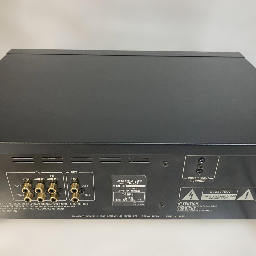 T*u様 Victor TD-V631 ３ヘッドステレオカセットテープデッキ