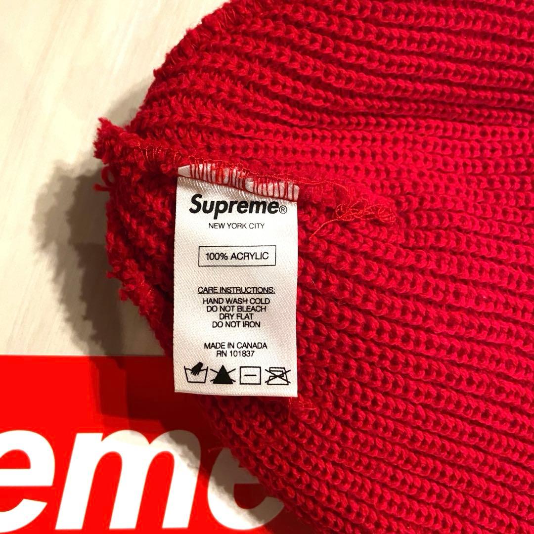 【新品】Supreme Loose Gauge Beanie 赤