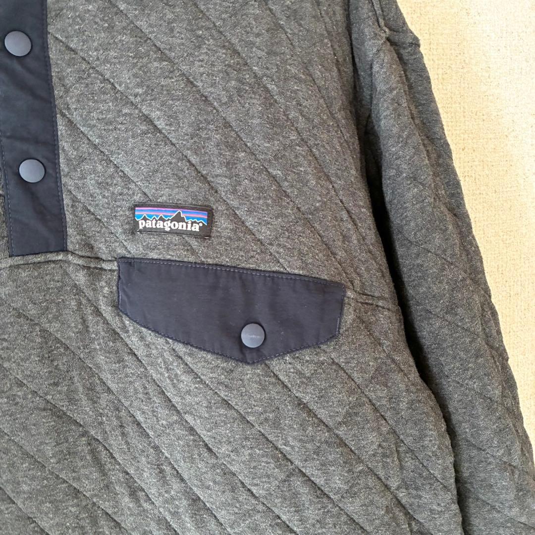 Patagonia パタゴニア キルト スナップT グレー L