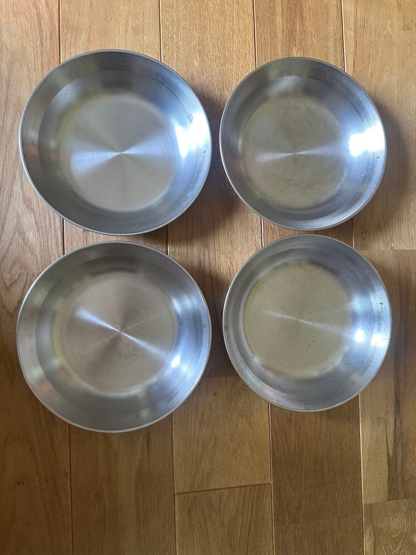 【美品】 peak ステンレス皿セット　おまけ付きお得セット