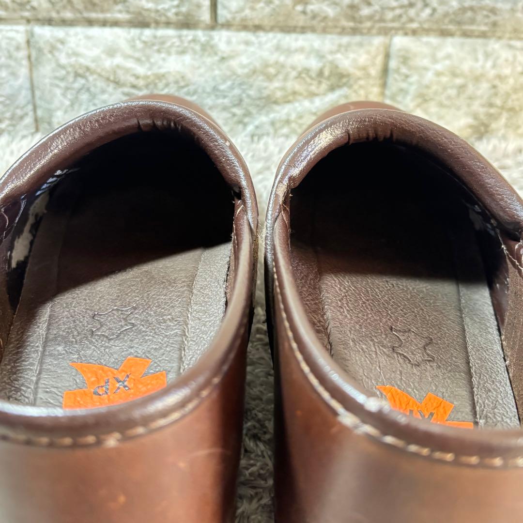 Dansko ダンスコ クロッグ サボサンダル 本革 レザー ダークブラウン