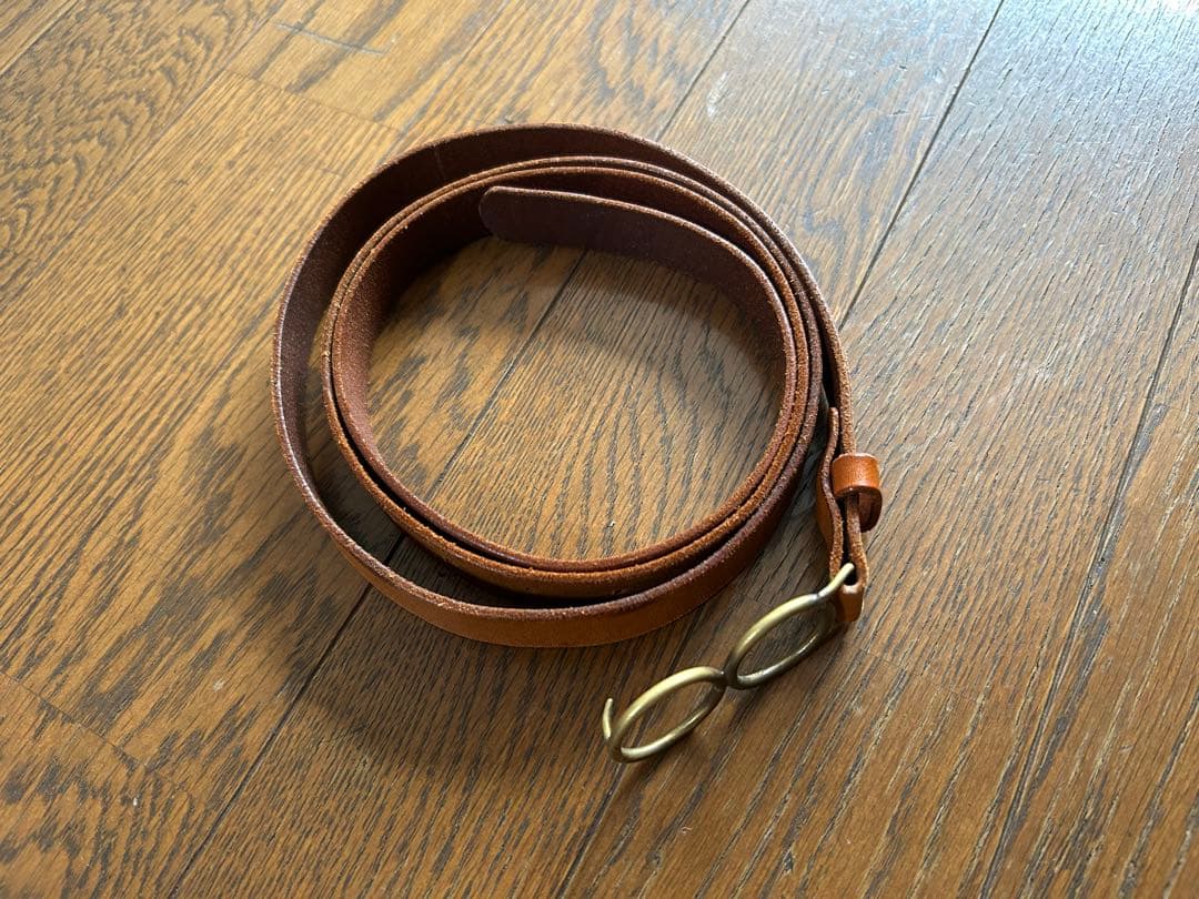 nejicommu ネジコミュ レザーベルト hender scheme