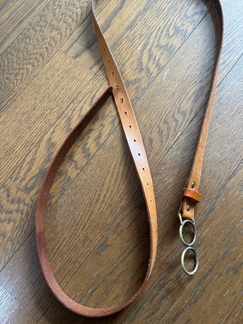 nejicommu ネジコミュ レザーベルト hender scheme