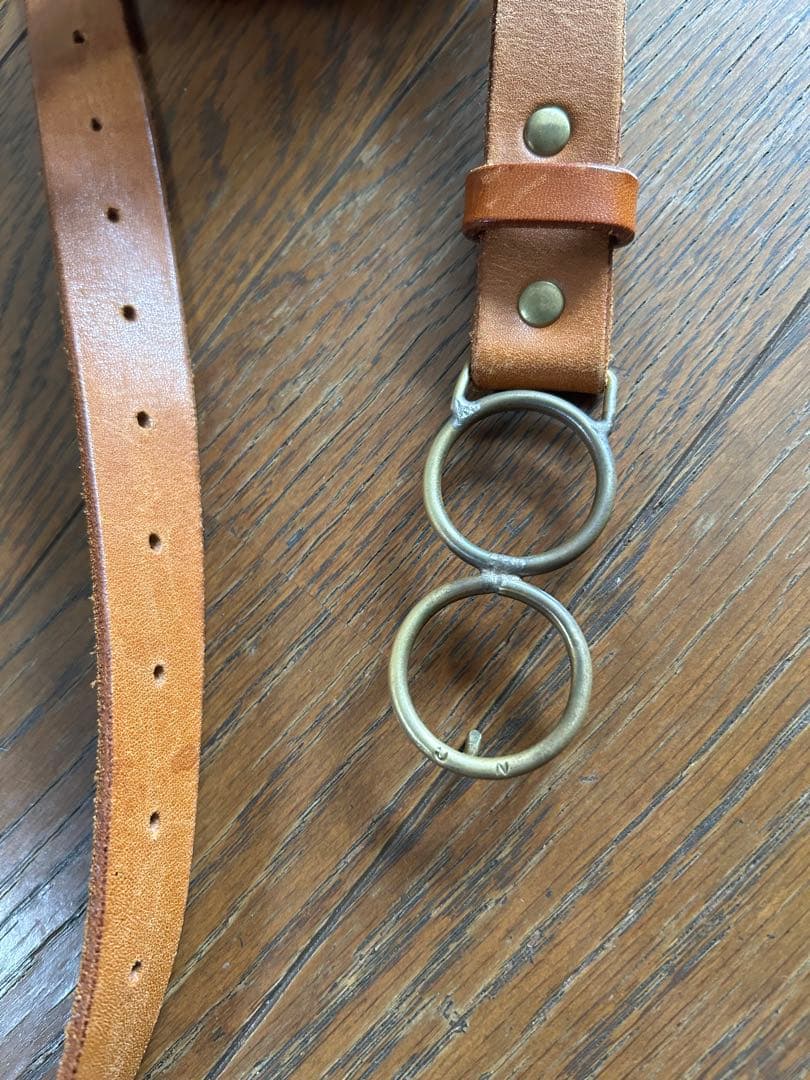 nejicommu ネジコミュ レザーベルト hender scheme