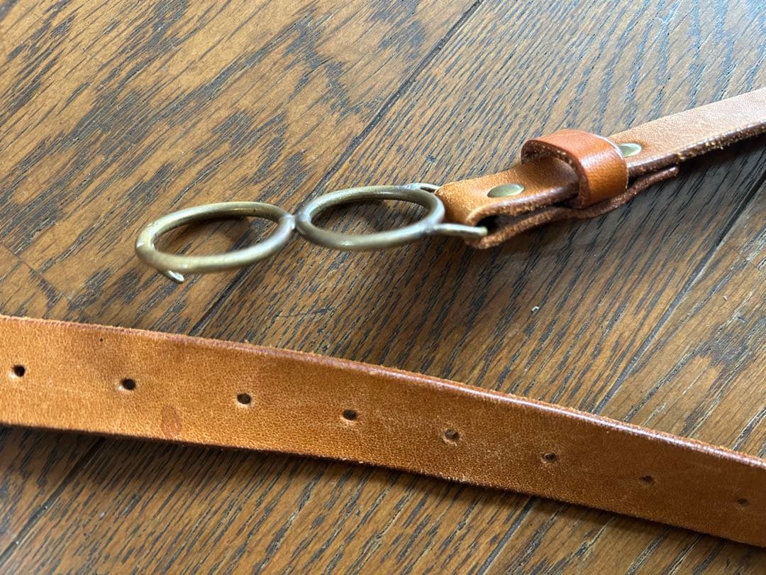 nejicommu ネジコミュ レザーベルト hender scheme