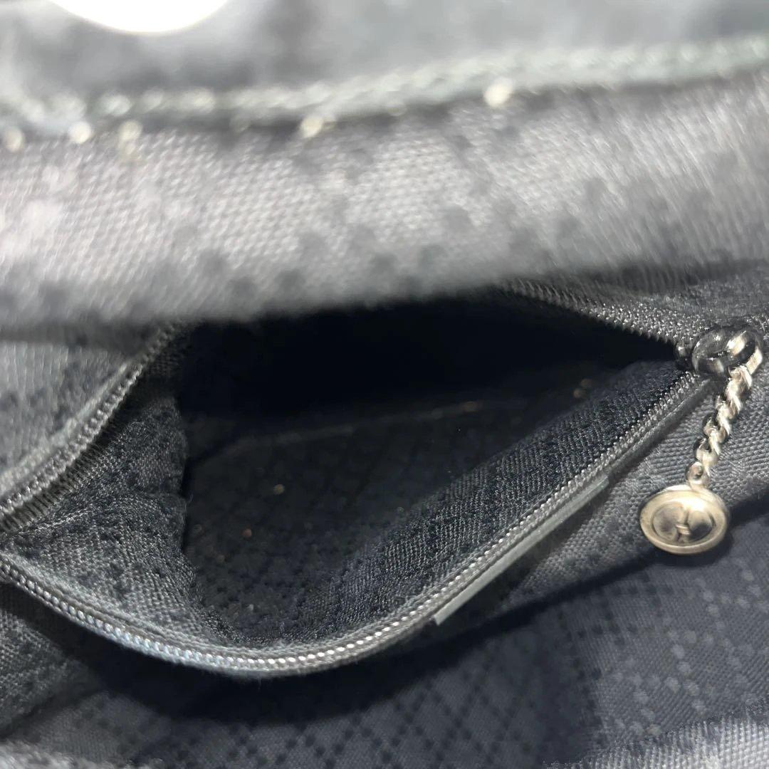美品 GUCCI バンブー 巾着 2way ワンショルダー ナイロン グッチ