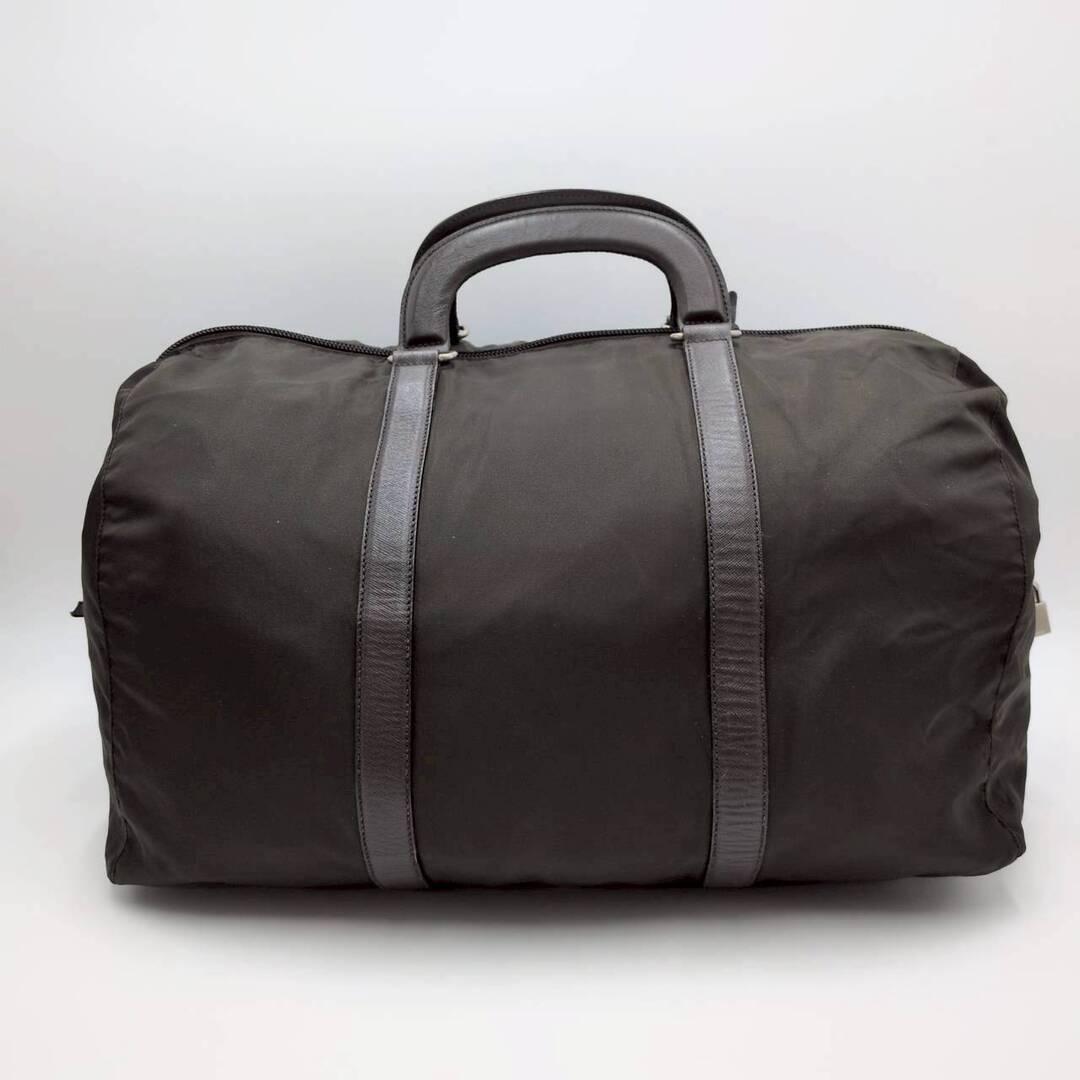 PRADA プラダ テスートナイロン レザー ボストンバッグ トラベルバック