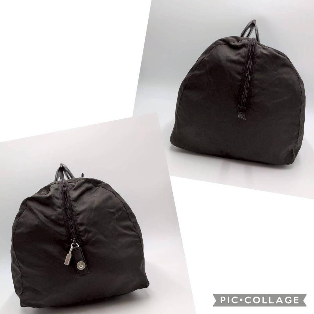 PRADA プラダ テスートナイロン レザー ボストンバッグ トラベルバック