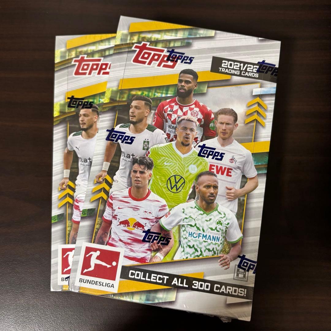 新品未開封 Topps Bundesliga Soccer 2BOX ボックス