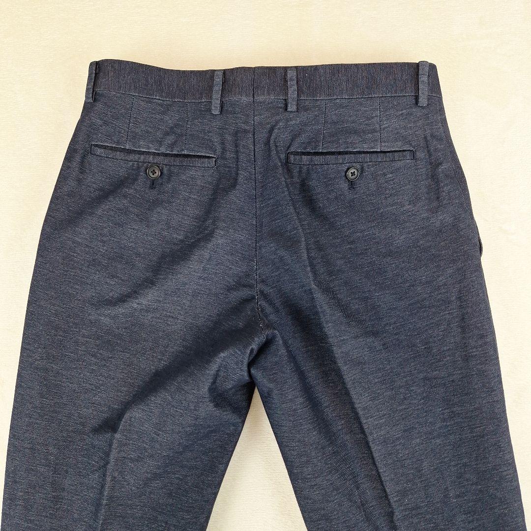 キャサリンハムネット　デニムストレッチ　スーツスリーピース　L　パンツM