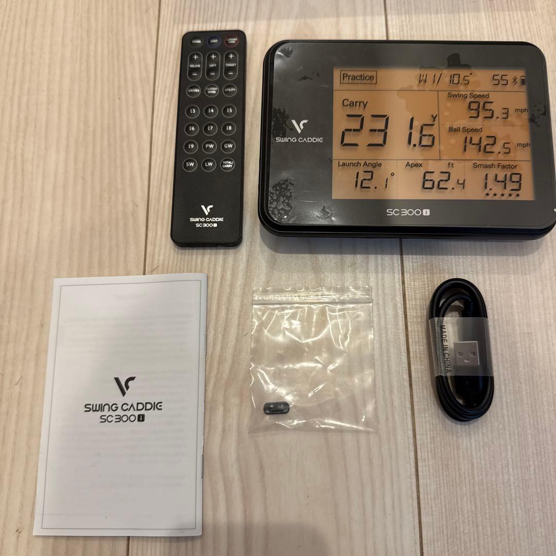 Swing Caddie SC300i 弾道測定器　ゴルフスイング解析