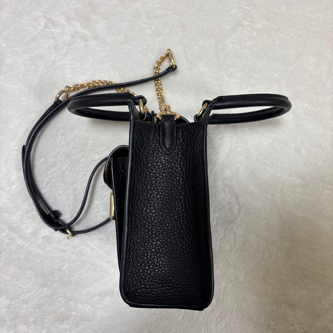 COACH ショルダーバッグ ダークブラウン/ブラック