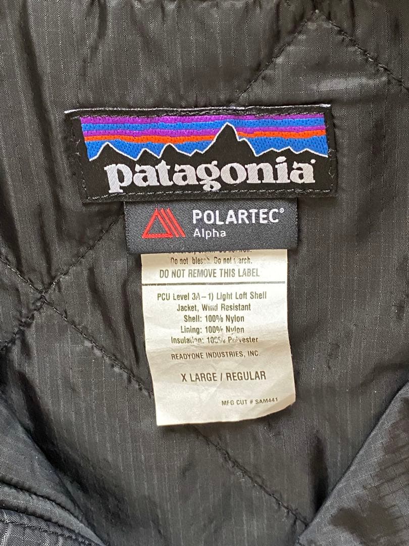 Patagonia Mars 3A POLARTEC 黒　中綿　foremost