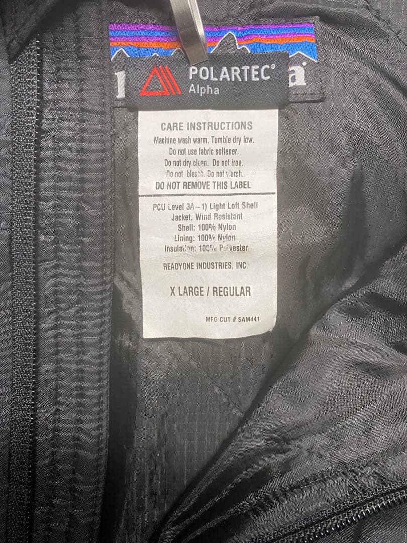 Patagonia Mars 3A POLARTEC 黒　中綿　foremost