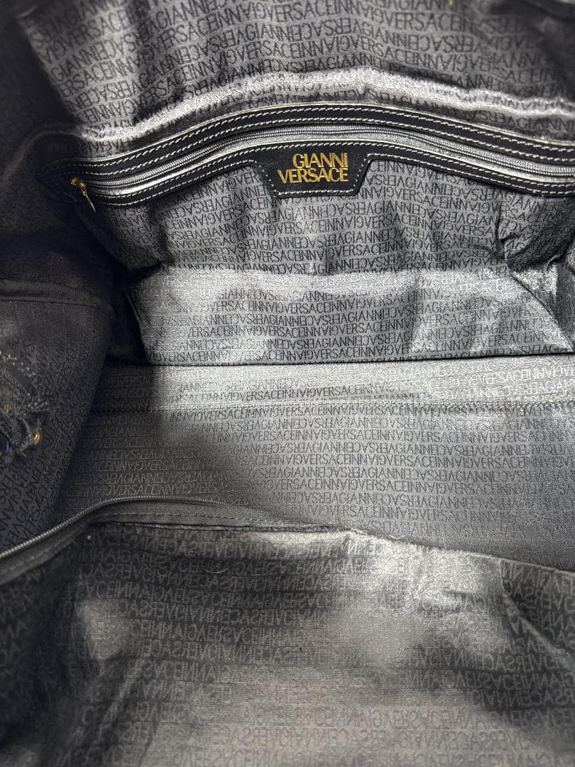 ヴェルサーチ　2way ボストンバック　太陽神 　ｗ4625-1014-③-③