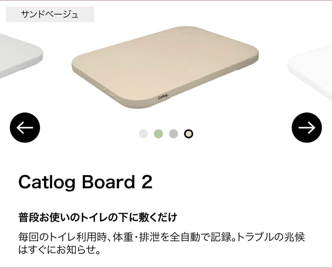 【美品】Catlog Board サンドベージュ
