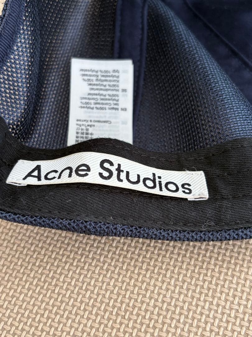 帽子 acne studios - Logo Mesh Cap