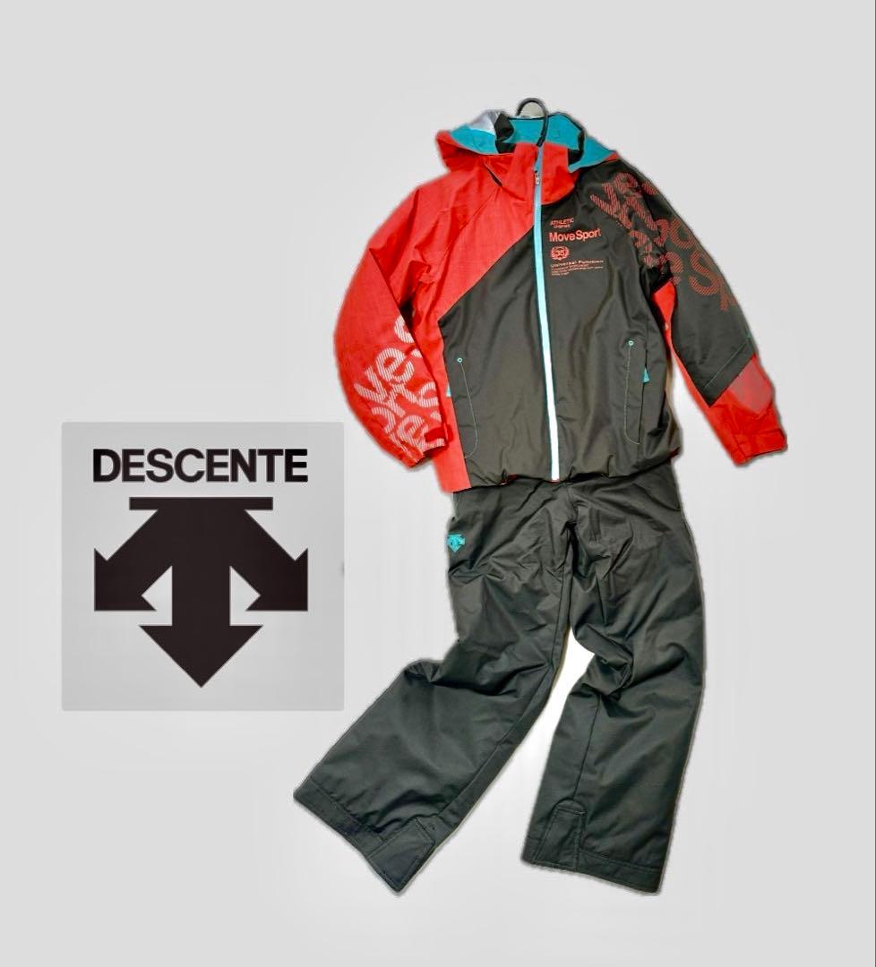 【美品】デサント Move Sport スキーウェア 150㎝ アジャスター付