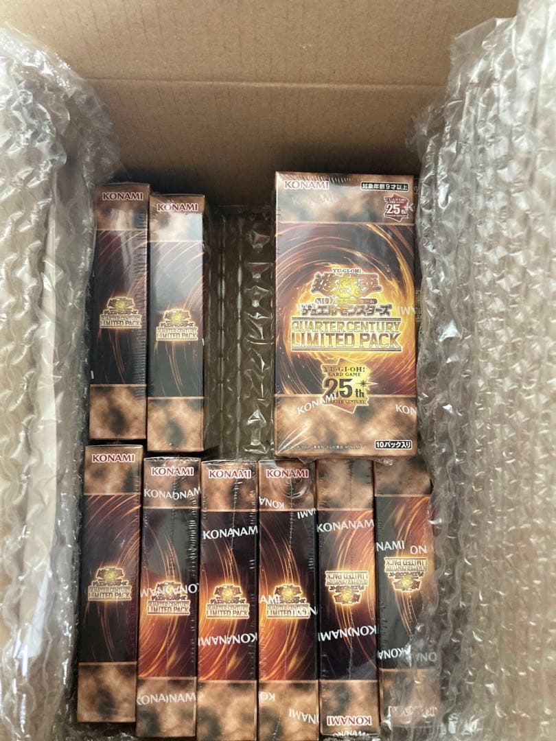 遊戯王 QUARTER CENTURY LIMITED PACK 12box