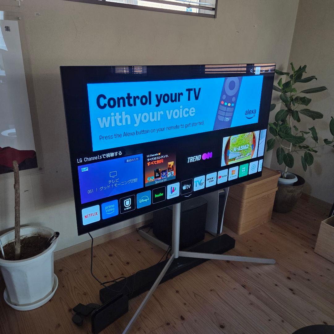 LG 有機ELテレビ OLED55B1PJA 55インチ 4K 2021年モデル