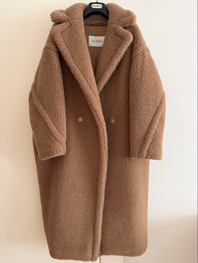 マックスマーラ テディベアコート S キャメル